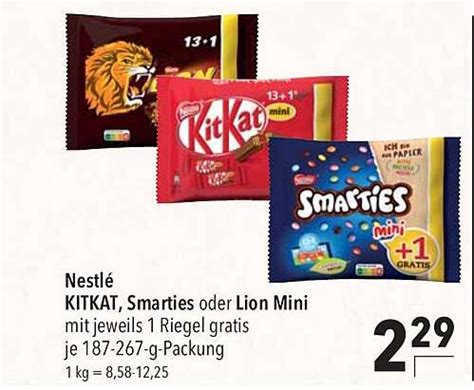 Nestl Kitkat Smarties Oder Lion Mini Angebot Bei Citti Markt