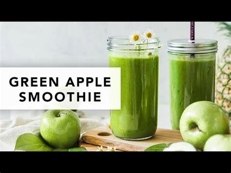 Green Apple Smoothie Youtube