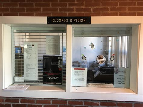 Records Department West Warwick Police Department