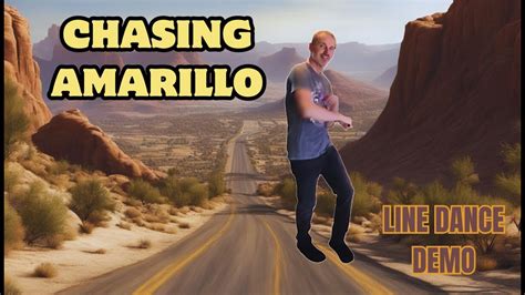 Chasing Amarillo Line Dance Demo August 2024 YouTube