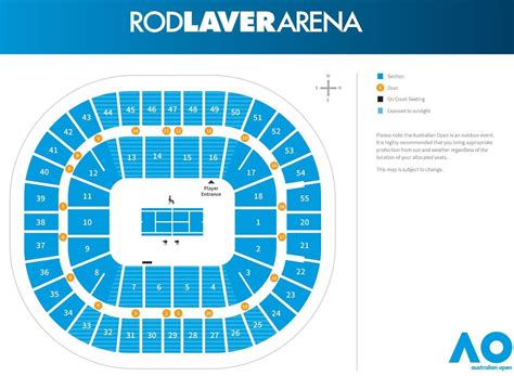 Rod Laver Arena Floor Plan - floorplans.click