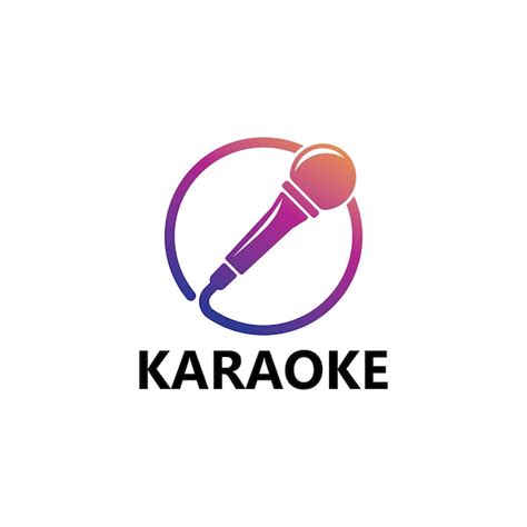 Premium Vector Karaoke Logo Template Design Vector