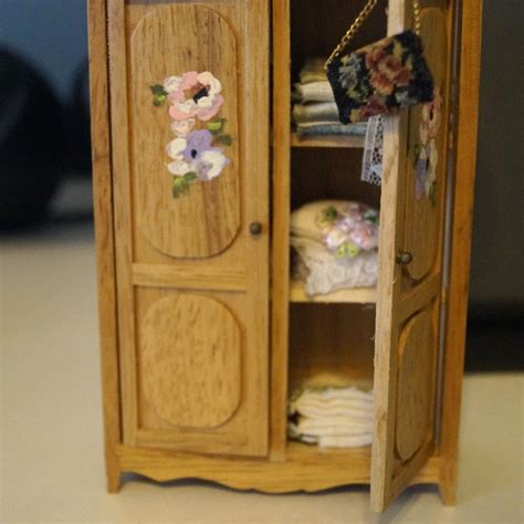 Miniature Wardrobe Etsy