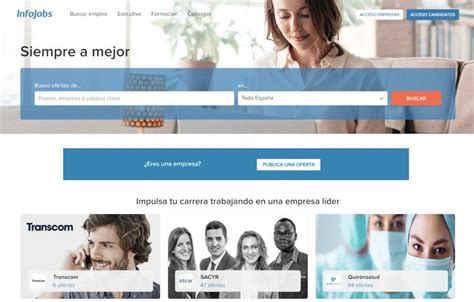 Web De Infojobs Empresas De Publicidad Ofertas De Empleo Buscar Empleo