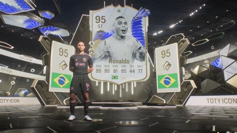 Ronaldo R Toty Icon Walkout Fc Youtube