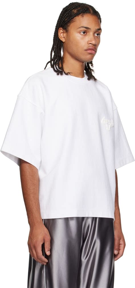 Alexander Wang White Graphic Beefy T Shirt Alexander Wang