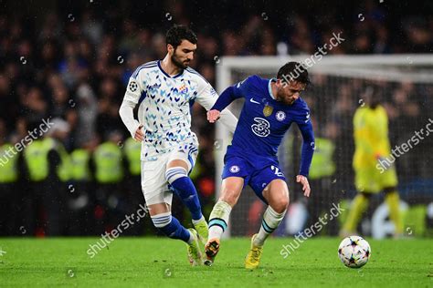 Mahir Emreli Dinamo Zagreb Ben Chilwell Editorial Stock Photo Stock