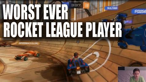 Rocket League Worst Ever Player YouTube