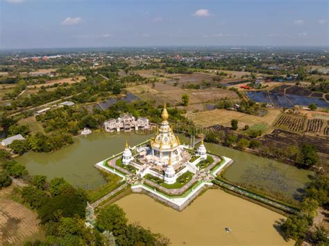 Khon Kaen Thailand 13 2023 Phra Mahathat Kaen Nakhon Wat Nong Wang