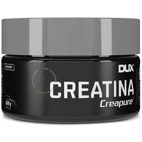 Creatina Creapure Dux Nutrition 100g Sem Sabor Workshape Fit