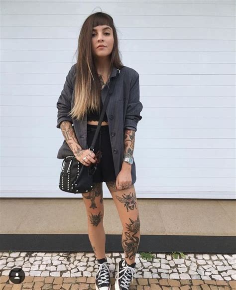 Pin De Casey Brasil Em Edgy Outfits Look Rocker Feminino Looks