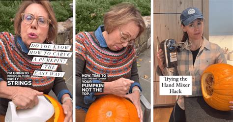 Grandma S Ingenious Pumpkin Carving Hack For Halloween Is Jennifer