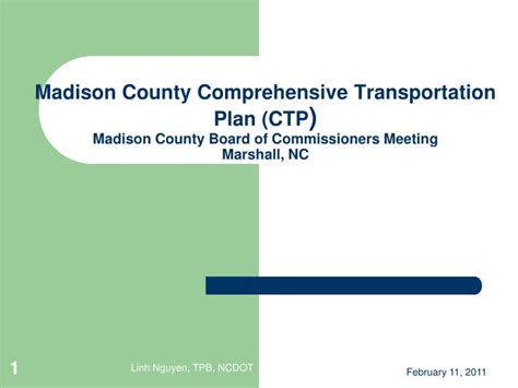 Ppt Comprehensive Transportation Plan Ctp What Is It Powerpoint