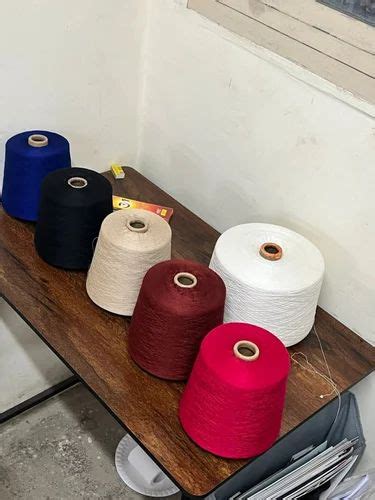 Ring Spun 2 Ply Cotton Polyester Knitting Yarn Count 30 At Rs 575 Kg In Mumbai