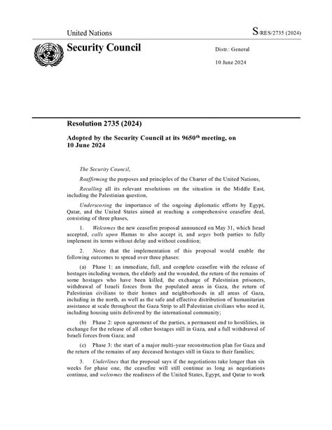 Transcend Media Service Unsc Resolution Gaza Ceasefire Jun