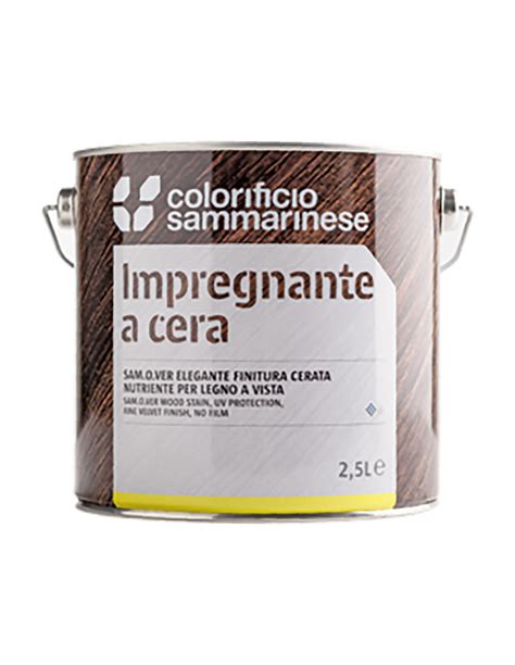 IMPREGNANTE A CERA SAMOLEGNO Lt 0 750 Noce Chiaro