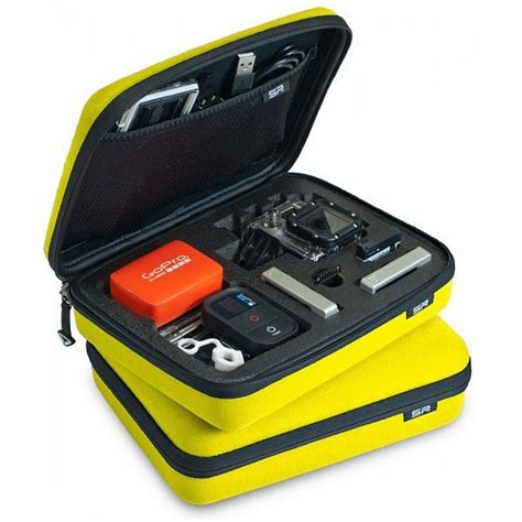 Mallette De Rangement Sp Pov Case Jaune Pour Cam Ra Gopro Hd Hero