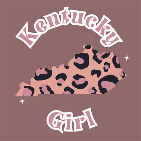 Kentucky Girl Svg Png Pdf  Etsy