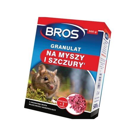 Granulat Na Myszy I Szczury 500 G Bros 2