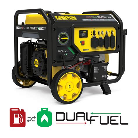 Champion Power Equipment 11 500 9 200 Watt Dual Fuel Portable Generator