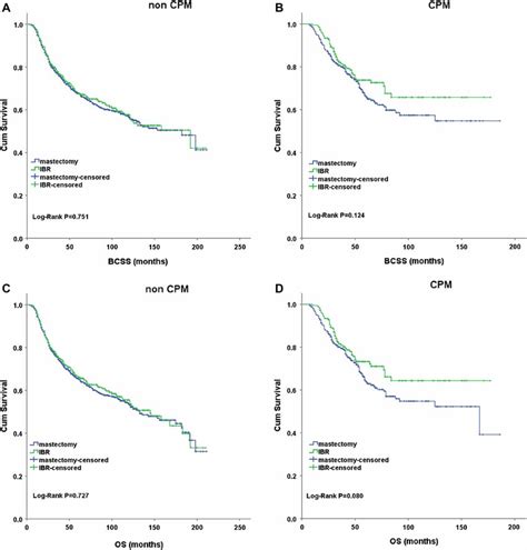 Kaplan Meier Survival Curves Of Breast Cancer Specific Survival Bcss