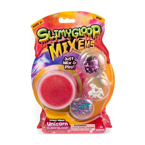 Unicorn Slimygloop® Mix’ems™ Ready Made Slimygloop And Mix Ins