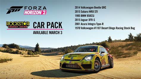 Forza Horizon Gets Rockstar Energy Car Pack