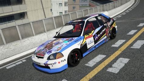 Itasha Honda Civic Ek Roselia Imai Lisa Bang Dream Gta