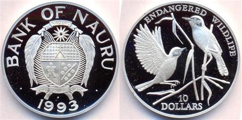 Nauru Coins With Rulers