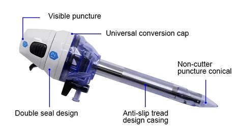 Disposable Bladeless Laparoscopic Trocar Cannula Kits