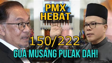 GEMPAR LAGI MP GUA MUSANG PULA SOKONG PMX ANWAR DEWAN RAKYAT