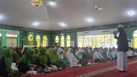 Sambut Ramadhan Empat Ormas Islam Gelar Tablik Akbar Di Masjid Agung