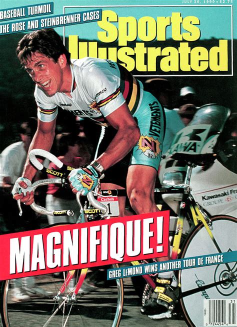 Team Z Clothing Greg Lemond 1990 Tour De France Sports Illustrated