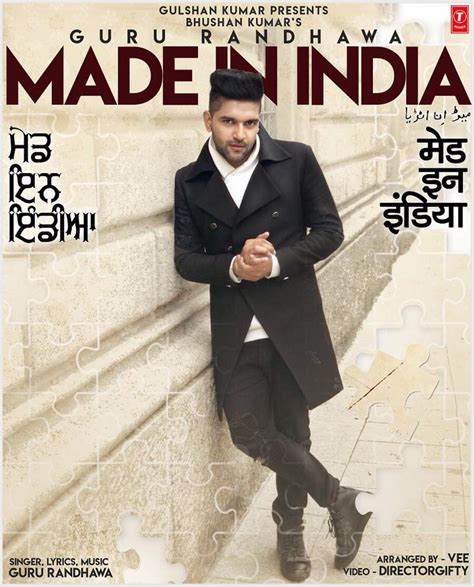 Guru Randhawa Unveils New Poster For His Latest Track Britasia Tv