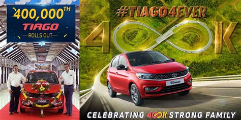 Tata Tiago Achieves 4 Lakh Sales Milestone In India