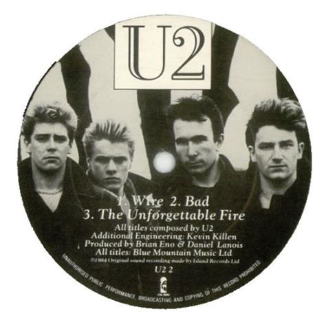 U2 The Unforgettable Fire Sampler UK Promo 12 Vinyl Single 12 Inch