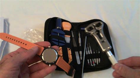 Portable Watch Repair Tool Set Kit For Watchmakers Case Openers YouTube