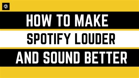 How To Make Spotify Louder And Sound Better App Blends