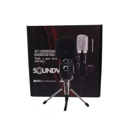 Microfone Condensador Soudcasting X Lite Soundvoice