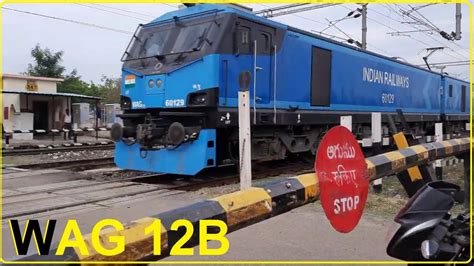 Powerful Honking Of Wag B Locomotive India S Most Powerfull