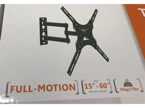 Soporte Para Tv monitor De 15 A 60 Negro Nixon Comprá en San Juan