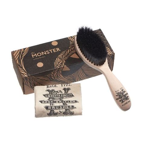 Duża szczotka do brody Kent Monster Beard Brush Kent Kartacze i