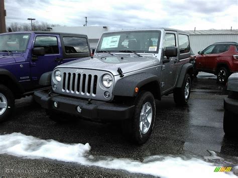 2018 Billet Silver Metallic Jeep Wrangler Sport 4x4 125001515 Photo 8