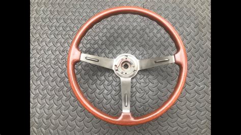 Restoring The Alfa Romeo Steering Wheel YouTube