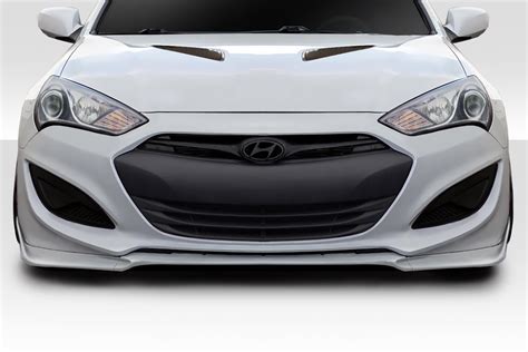 Hyundai Genesis Coupe Front Bumper Lips Duraflex Body Kits