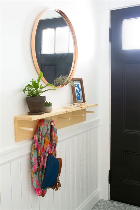 Minimal Diy Entryway Coat Rack Artofit