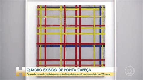 Obra De Arte Do Artista Abstrato Mondrian Est Ao Contr Rio H Anos