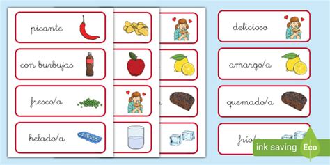 Tarjetas De Vocabulario La Comida Recursos Twinkl