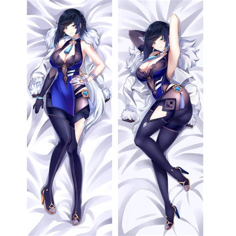 Genshin Impact Yelan Dakimakura Hugging Body Pillow Cover 50 150cm