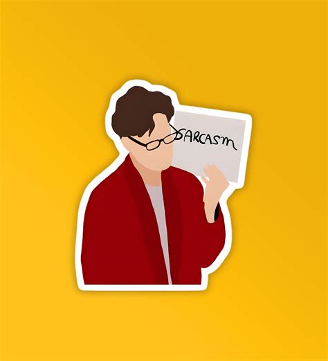 Leonard - Sarcasm | BBT - Laptop / Mobile Sticker – Peeekaboo